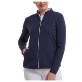 FootJoy Full-Zip midlayer - dames golfvest (marineblauw)